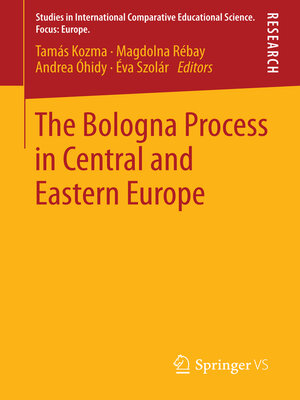 cover image of The Bologna Process in Central and Eastern Europe